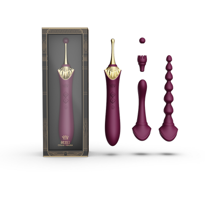Wibrator Wielofunkcyjny Bess 2 Velvet Purple Zalo