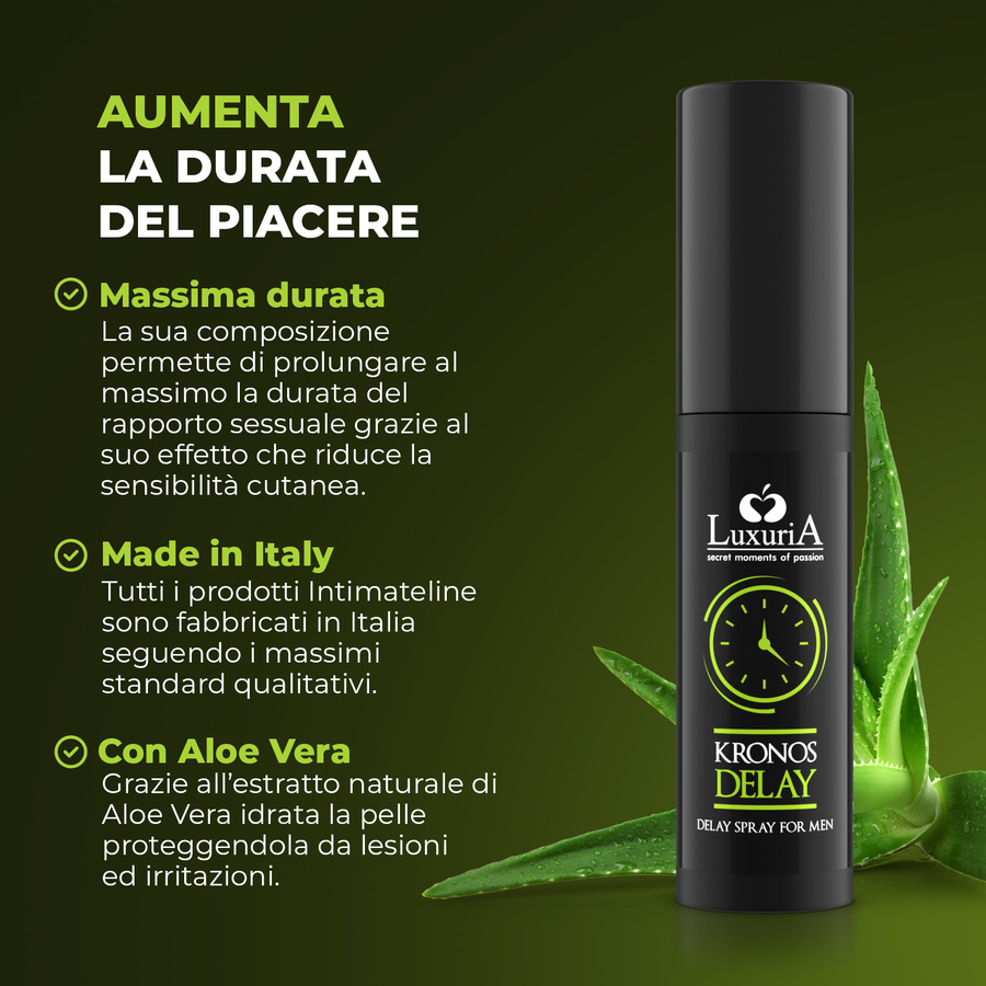 Spray dla mężczyzn Kronos Delay Spray 20 ml IntimateLine