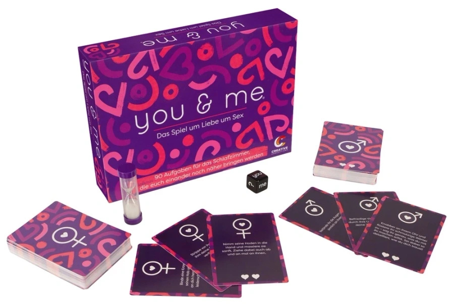 You i Me gra dla par niemiecka wersja 90 kart z zadaniami