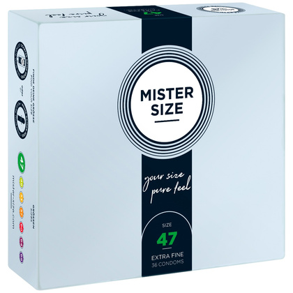 Condoms 36 Pieces Mister.Size