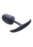 XR Brands Heavy Hitter Comfort Plug średni, korek analny silikonowy z obciążnikiem