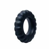 Baile Titan – silikonowy pierścień elastyczny czarny 2 cm