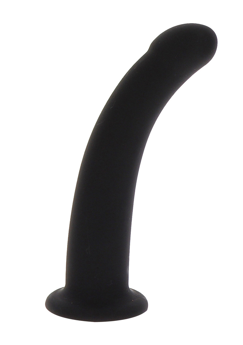 Silikonowe Dildo Strap-On Dong Black Taboom