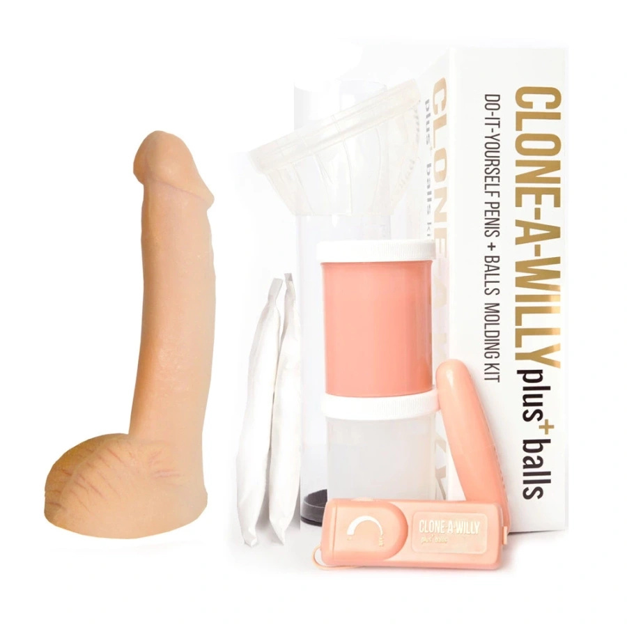 Clone-A-Willy Kit Nude – zestaw do odlewu penisa z anatomiczną podstawą