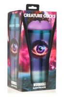 XR Brands Wormhole masturbator z teksturowanym wnętrzem i silikonową zatyczką