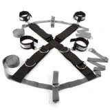 Fifty Shades of Grey Over the Bed Cross – zestaw wiązań łóżkowych regulowanych