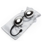 Fifty Shades of Grey Inner Goddess Jiggle Balls – kulki gejszy czarno-srebrne, 67 g