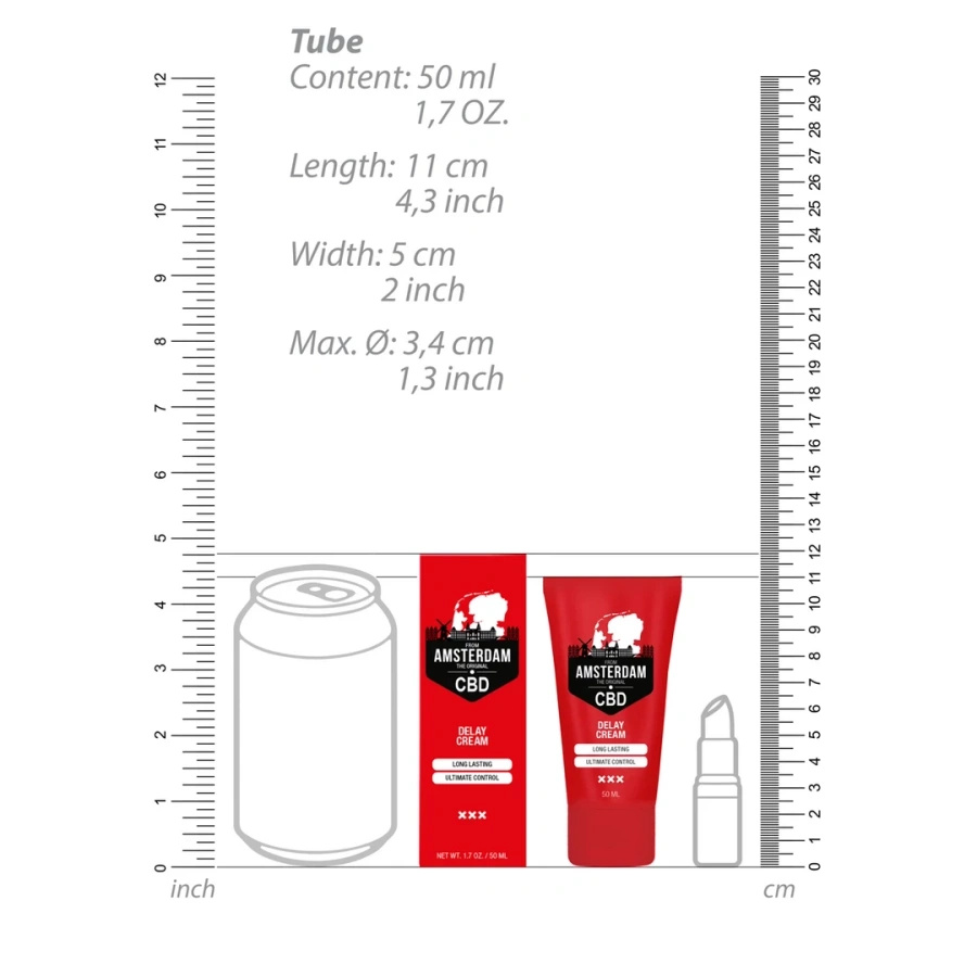 Pharmquests CBD Delay Cream krem opóźniający 50 ml