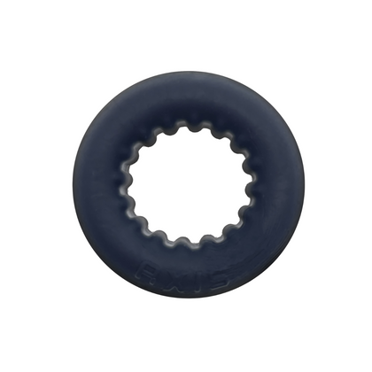 Pierścień erekcyjny Axis Rib Griphold Cockring Ice Black Oxballs