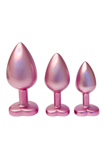 Zestaw Korków Gleaming Love Pearl Pink Plug Set Dreamtoys