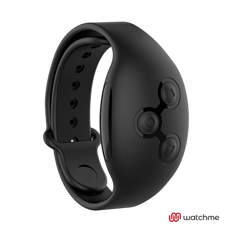 ANBIGUO Vernet – wibrator z pilotem WATCHME w formie zegarka, czarny