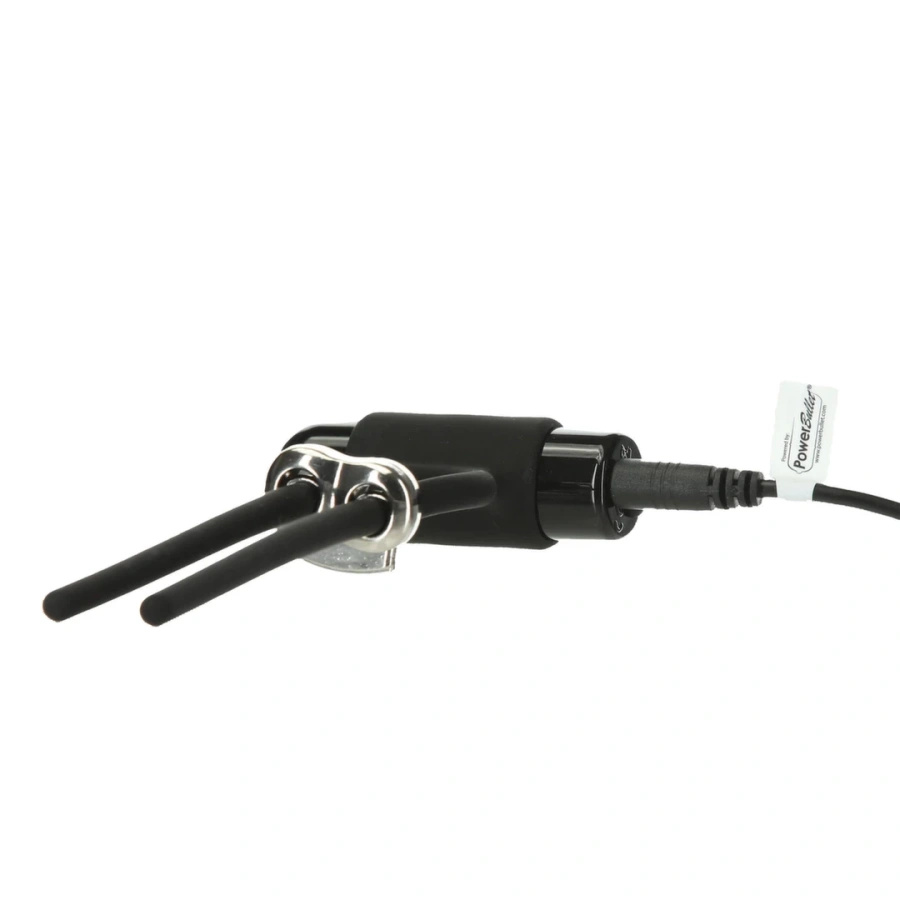 PowerBullet Bolo czarny – regulowany pierścień wibrujący USB, 9 trybów