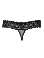 Lacea stringi DWUPAK - czarne i czerwone Obsessive