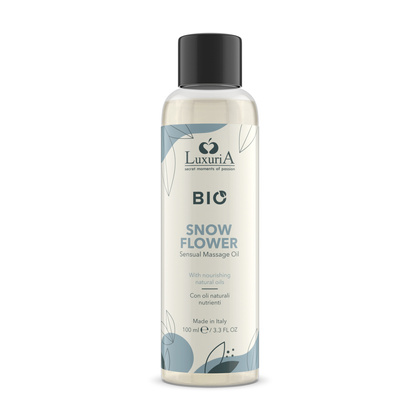 Olejek Do Masażu Luxuria Bio Oil Snow Flower 100 Ml IntimateLine
