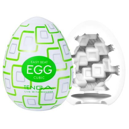 Masturbator jednorazowy Egg Cubic Tenga