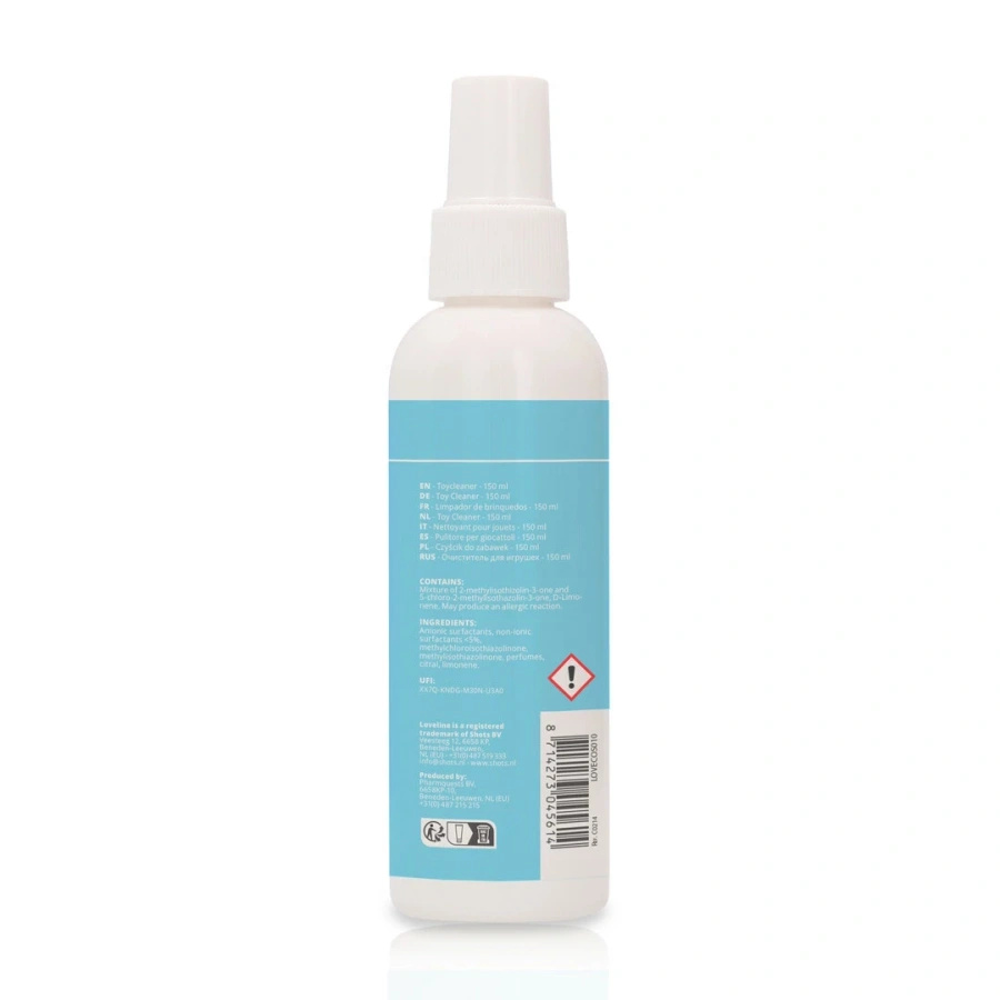 Loveline by Shots środek czyszczący do akcesoriów 150 ml spray higieniczny