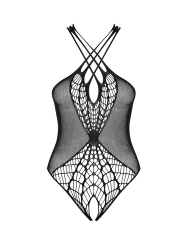 B118 body czarne - dziewczyna spidermana? Obsessive
