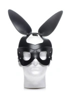 XR Brands Bad Bunny maska królicza z regulacją rozmiaru, czarna