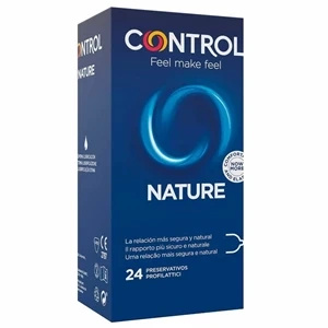 Control Adapta Nature – prezerwatywy naturalne, 24 sztuki, szerokość 57 mm