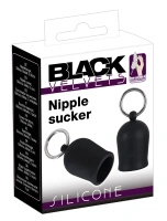 Black Velvets zestaw 2 przyssawek na sutki, czarne