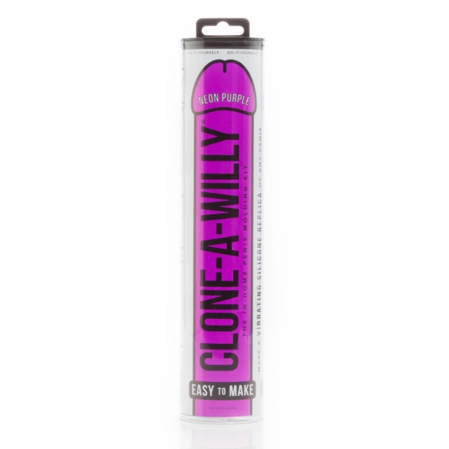 Clone-A-Willy Kit Purple – zestaw do tworzenia odlewu z wibracją, fioletowy