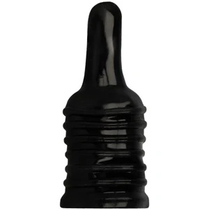 OhMama Fetish silikonowy naparstek analny z teksturą, 6 cm