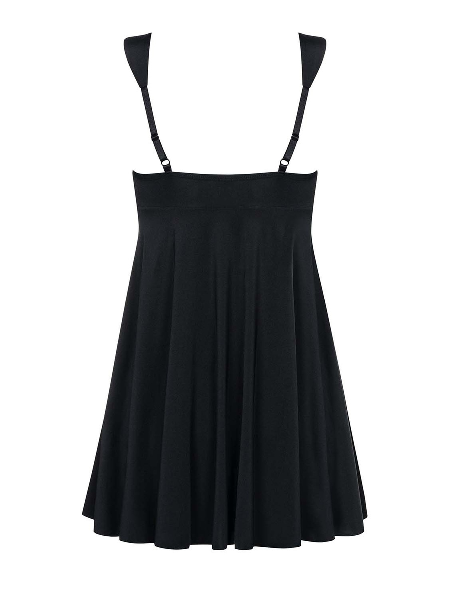 Charmea babydoll i stringi - czarne - zjawiskowo kobieca Obsessive