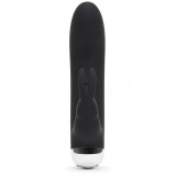 Fifty Shades of Grey Greedy Girl Mini Rabbit – wibrator króliczek USB, czarny, wodoodporny