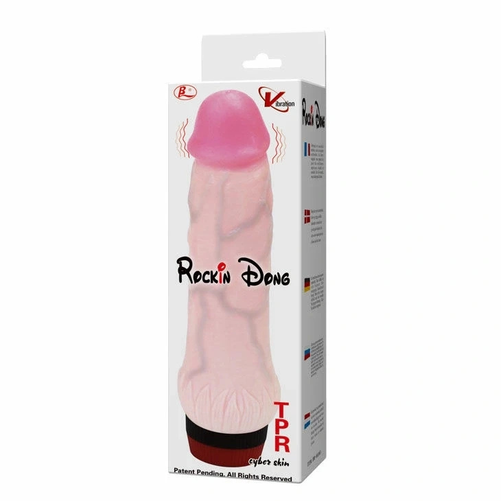 Baile Rockin Dong II – wibrator realistyczny, TPR, 21,5 cm