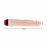 Baile Rockin Dong II – wibrator realistyczny, TPR, 21,5 cm