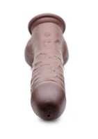 XR Brands Loadz 8.5 wibrator z funkcją rozpylania płynu, 21,5 cm, z pilotem