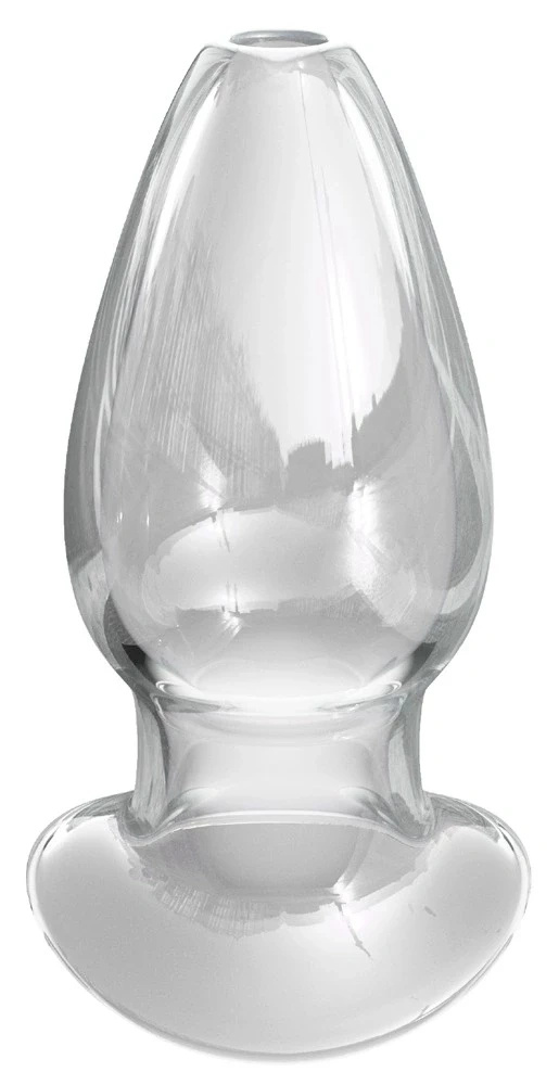 Anal Fantasy tunelowy korek analny szklany z zatyczką 12,2 cm