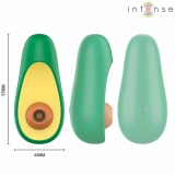 INTENSE WAKI – masażer łechtaczki ssący w kształcie awokado, silikonowy, wodoodporny