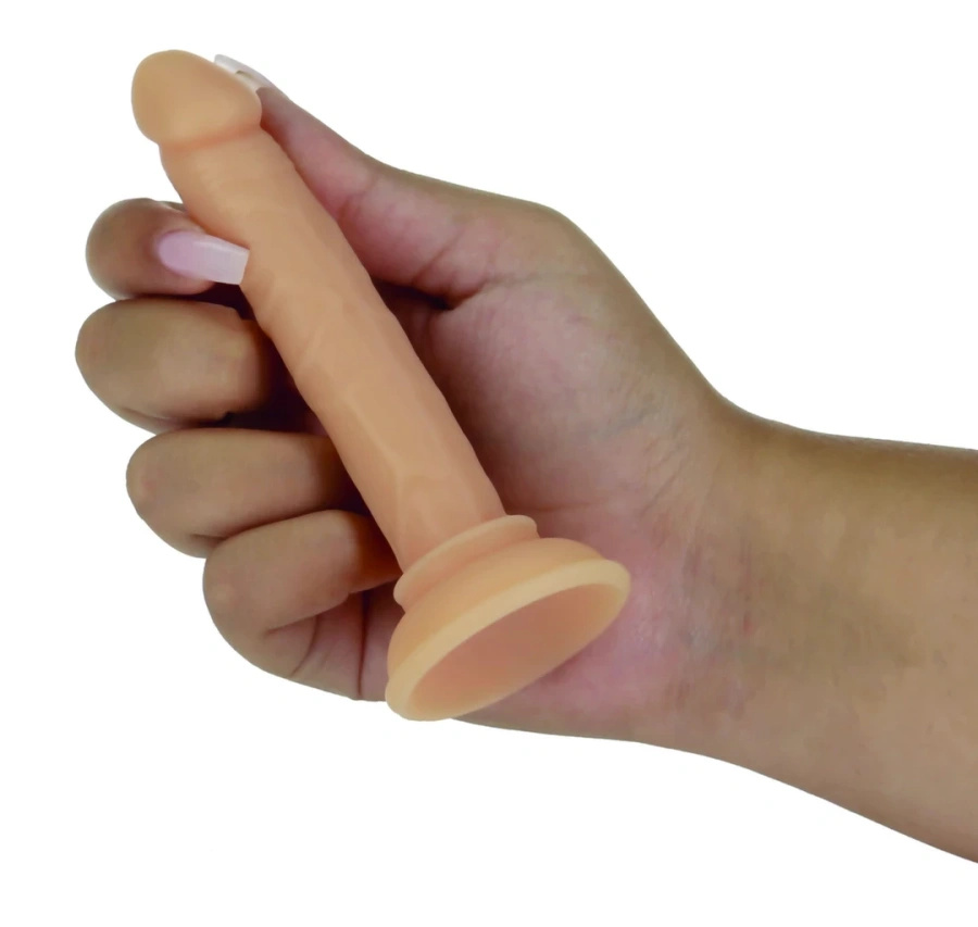 Addiction Tino 13 cm – dildo silikonowe z przyssawką i miniwibratorem w zestawie