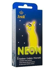 Neon - prezerwatywy świecące w ciemności (6 szt.)