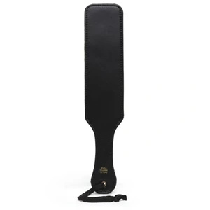 Fifty Shades of Grey Bound to You Paddle packa ze skóry syntetycznej, czarna