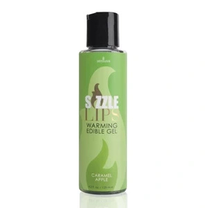 Sensuva Sizzle Lips żel rozgrzewający jadalny, karmelowe jabłko, 125 ml