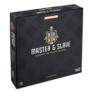 Tease and Please Master and Slave Deluxe gra dla par z akcesoriami i kartami, PL/EN