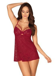 Ivetta babydoll i stringi kolor: czerwony - wyjątkowa noc Obsessive