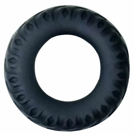 Baile Titan Ring czarno-zielony silikonowy pierścień 2 cm