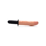 XR Brands Thruster XL wibrator z uchwytem, 23 cm, czarny