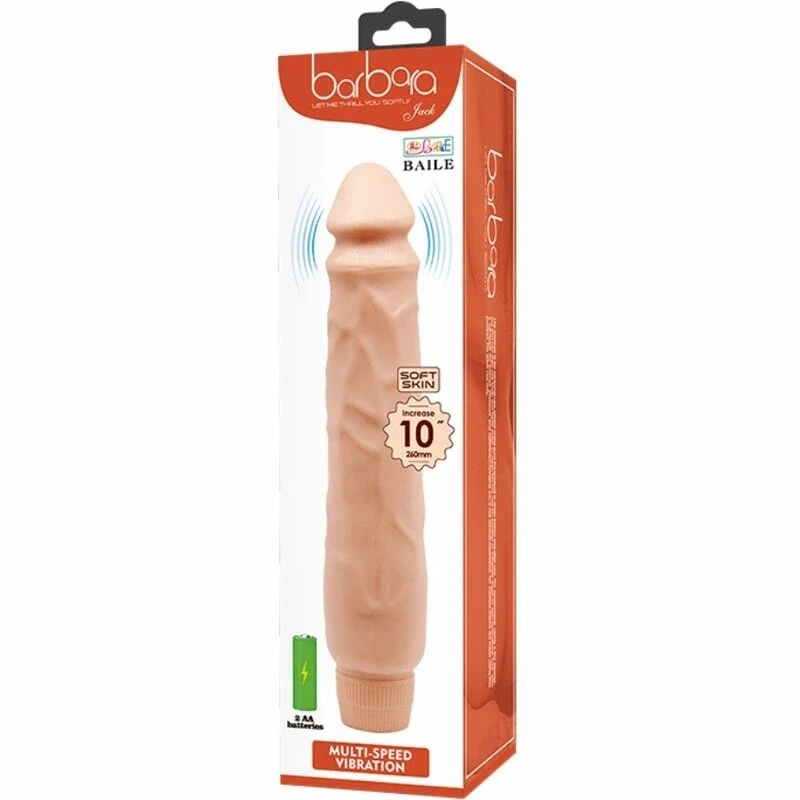 Baile Jack BW-001004R wibrator realistyczny 26 cm, kolor naturalny