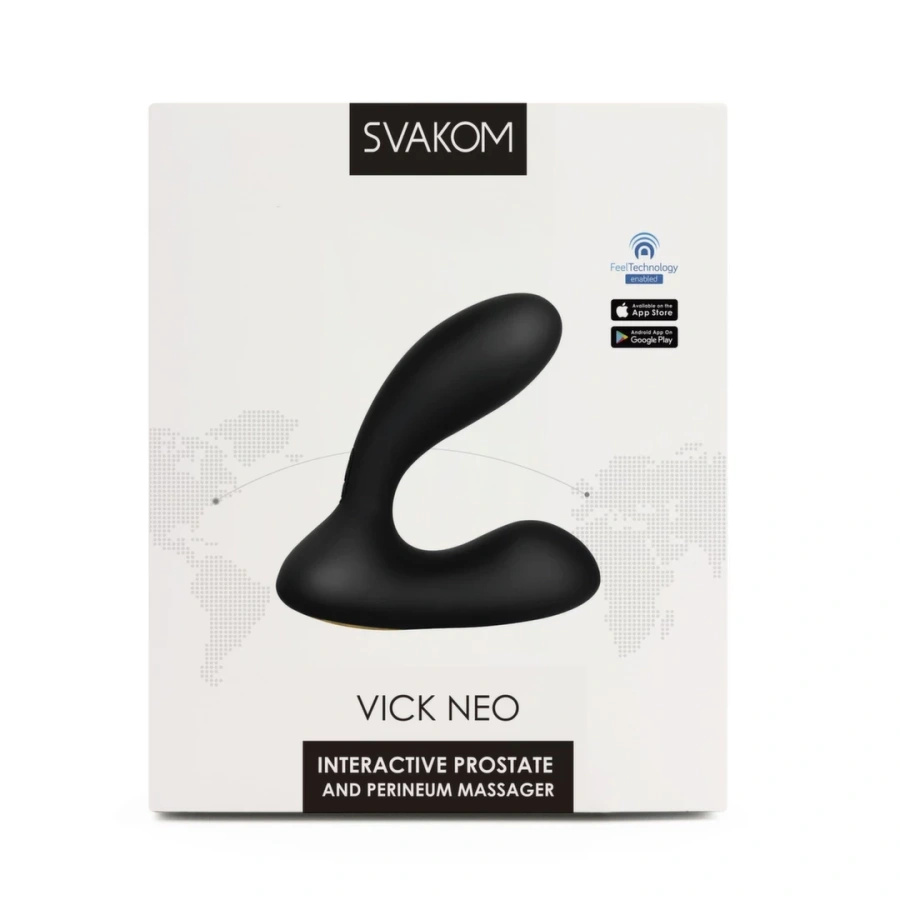 Svakom Vick Neo Pro interaktywny masażer z aplikacją, wodoodporny