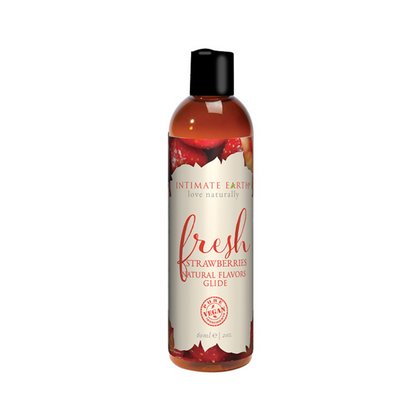 Lubrykant Wodny Fresh Strawberries Flavored 60Ml Intimate Earth
