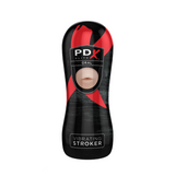 Masturbator Pdx Elite Vibrating Oral Stroker Light Pipedream