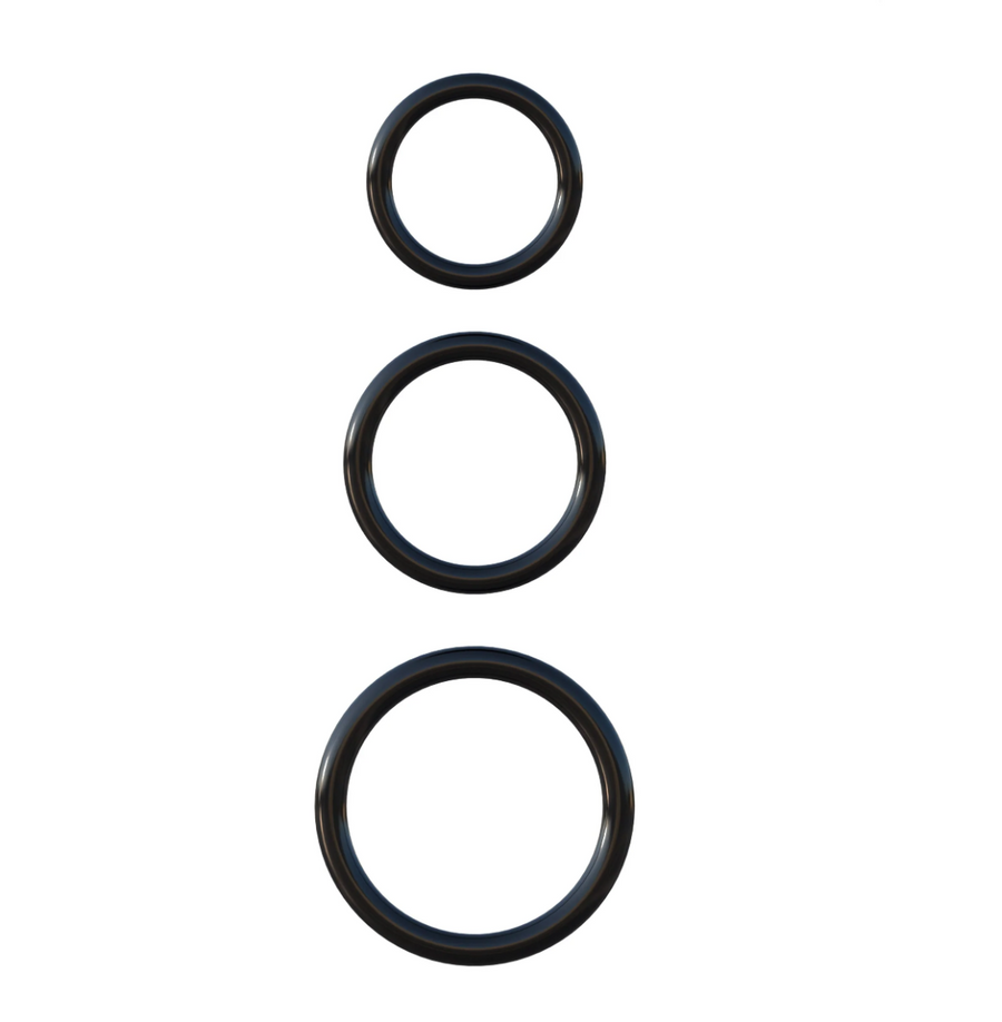 Zestaw Pierścieni Fantasy C-Ringz Silicone 3-Ring Stamina Set Pipedream