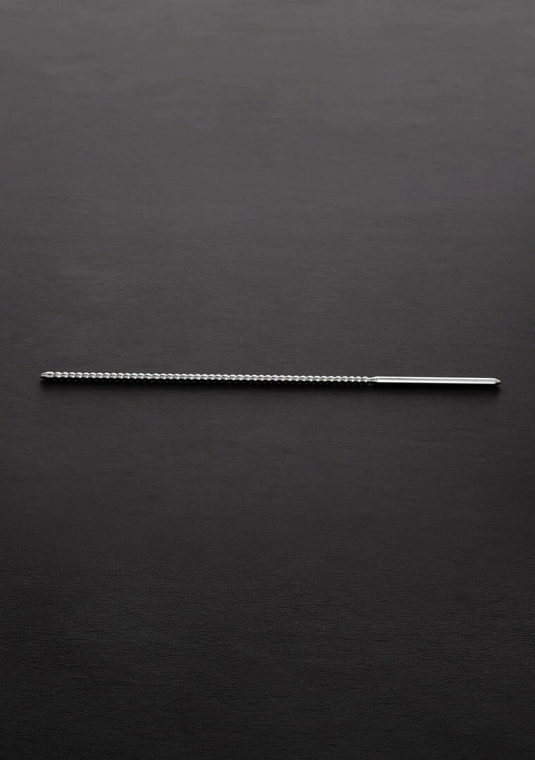Steel sonda ze stali nierdzewnej, żebrowana, 0,2/0,4 cm