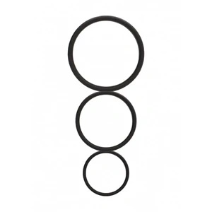Shots Toys Flat Ring zestaw 3 płaskich pierścieni erekcyjnych