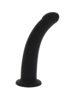 Silikonowe Dildo Strap-On Dong Black Taboom