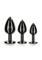 Korek Analny Butt Plug With Diamond Jewel Silver Taboom